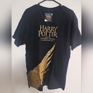 Warner Bros. Black and Gold Harry Potter T-Shirt